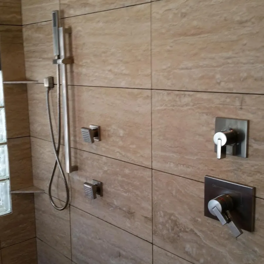 Shower fixture installation for Water Heater Replacement in Woodlake